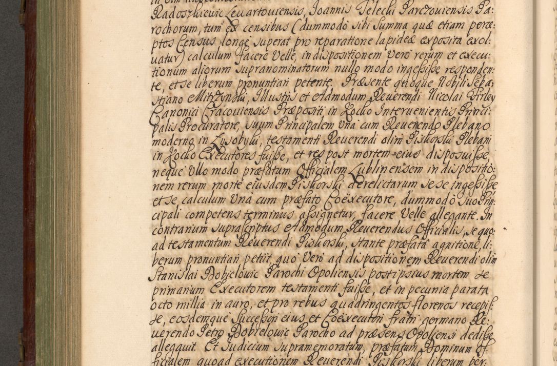 Zdjęcie nr 693 dla obiektu archiwalnego: Acta actorum episcopalium R. D. Andrea Trzebicki, episcopi Cracoviensis a mense Aprili 1675 ad Aprilem 1676 acticatorum. Volumen VI