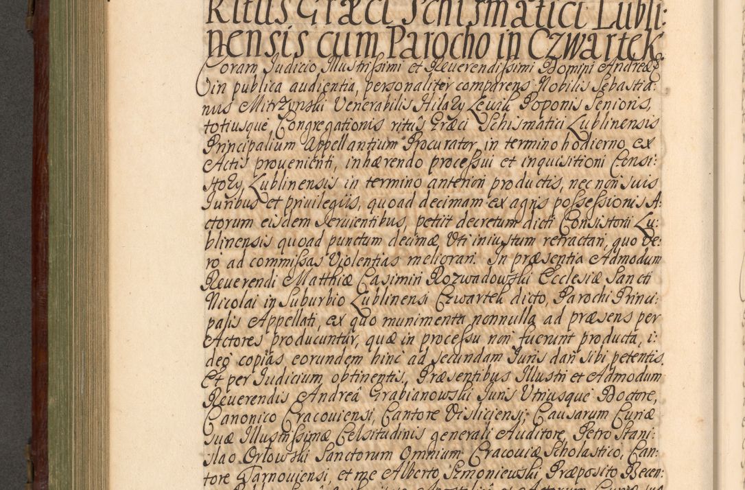 Zdjęcie nr 687 dla obiektu archiwalnego: Acta actorum episcopalium R. D. Andrea Trzebicki, episcopi Cracoviensis a mense Aprili 1675 ad Aprilem 1676 acticatorum. Volumen VI
