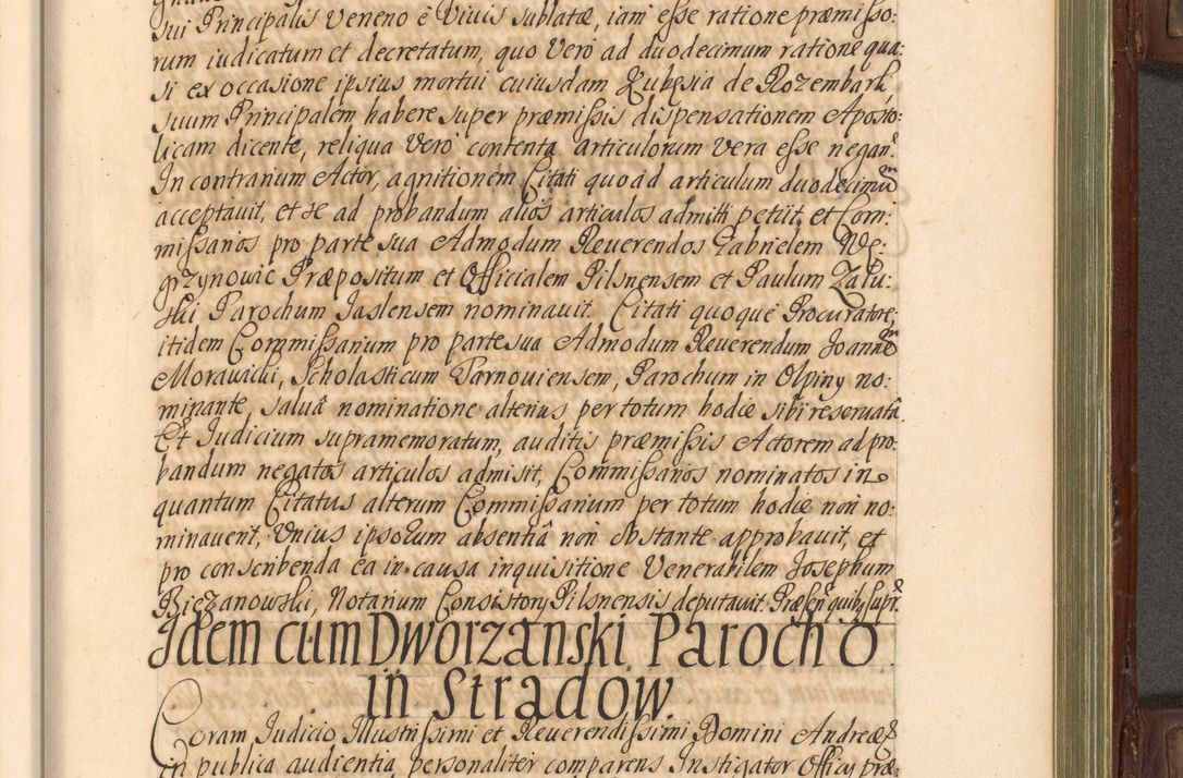 Zdjęcie nr 684 dla obiektu archiwalnego: Acta actorum episcopalium R. D. Andrea Trzebicki, episcopi Cracoviensis a mense Aprili 1675 ad Aprilem 1676 acticatorum. Volumen VI