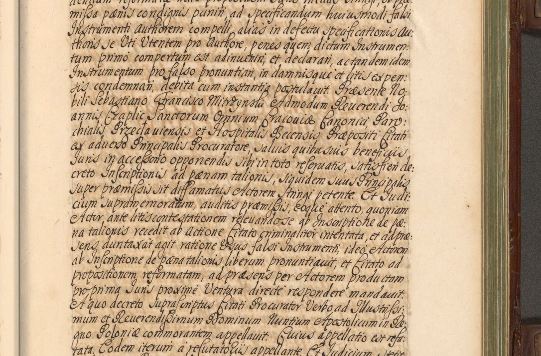 Zdjęcie nr 680 dla obiektu archiwalnego: Acta actorum episcopalium R. D. Andrea Trzebicki, episcopi Cracoviensis a mense Aprili 1675 ad Aprilem 1676 acticatorum. Volumen VI