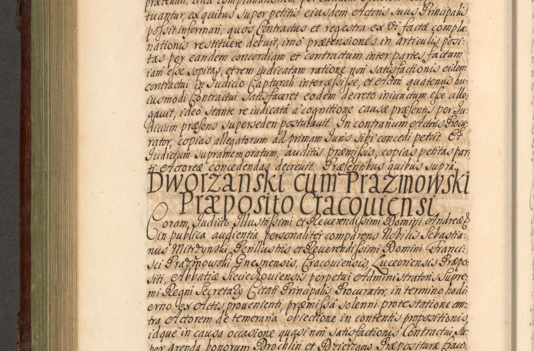 Zdjęcie nr 675 dla obiektu archiwalnego: Acta actorum episcopalium R. D. Andrea Trzebicki, episcopi Cracoviensis a mense Aprili 1675 ad Aprilem 1676 acticatorum. Volumen VI