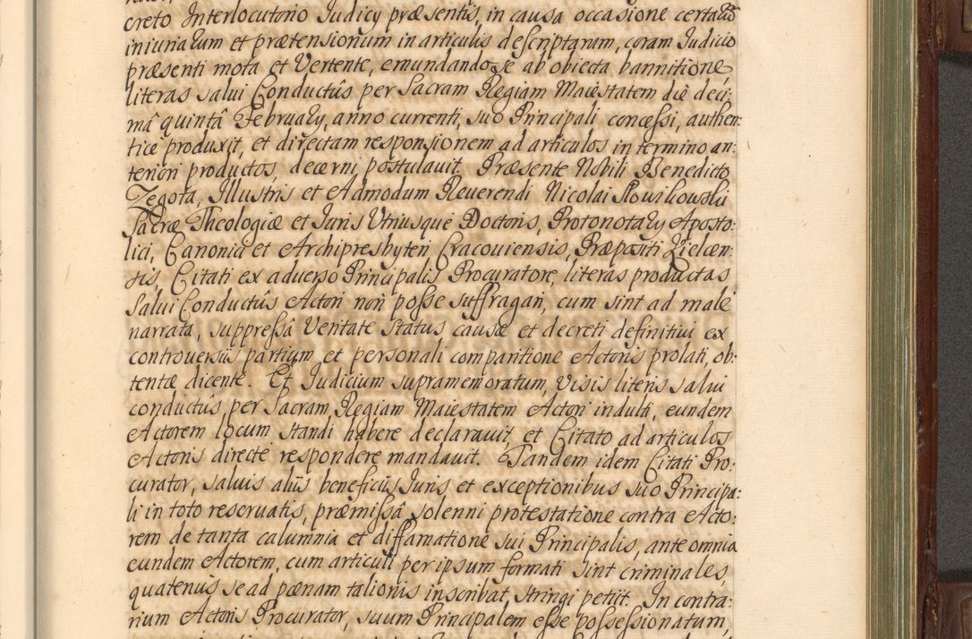 Zdjęcie nr 674 dla obiektu archiwalnego: Acta actorum episcopalium R. D. Andrea Trzebicki, episcopi Cracoviensis a mense Aprili 1675 ad Aprilem 1676 acticatorum. Volumen VI
