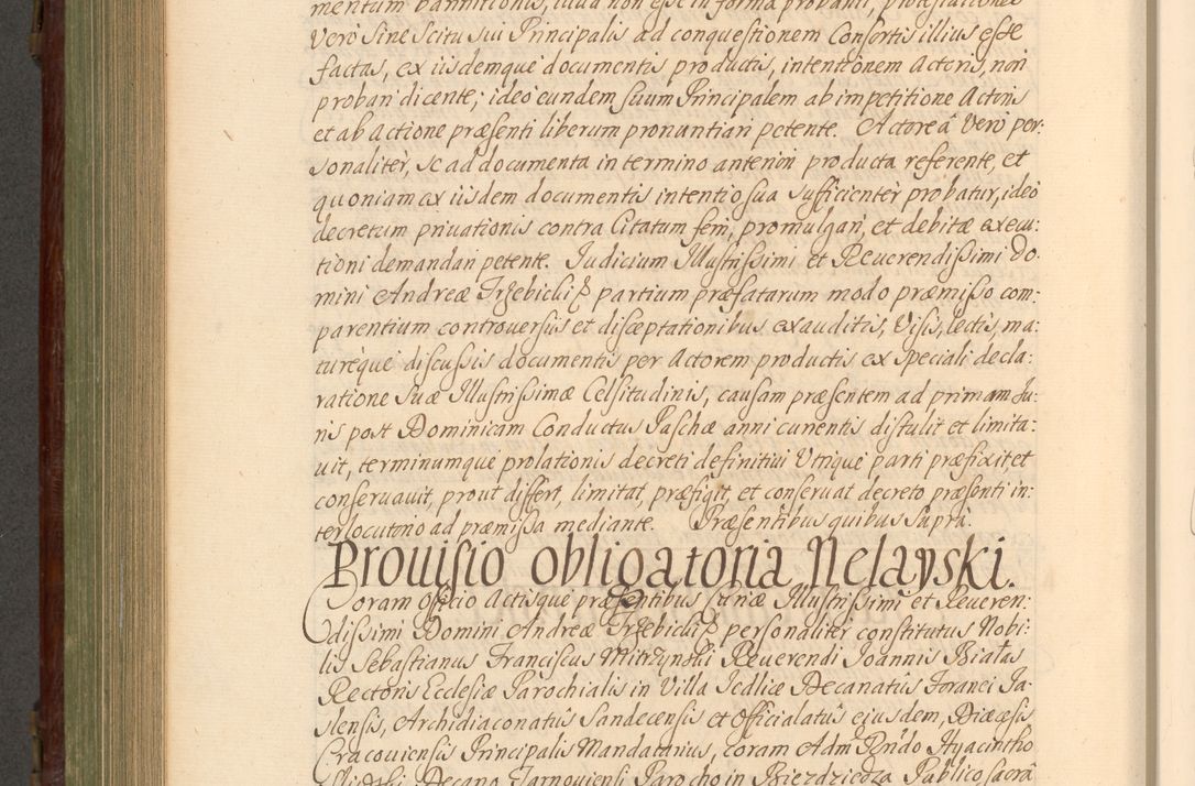 Zdjęcie nr 663 dla obiektu archiwalnego: Acta actorum episcopalium R. D. Andrea Trzebicki, episcopi Cracoviensis a mense Aprili 1675 ad Aprilem 1676 acticatorum. Volumen VI