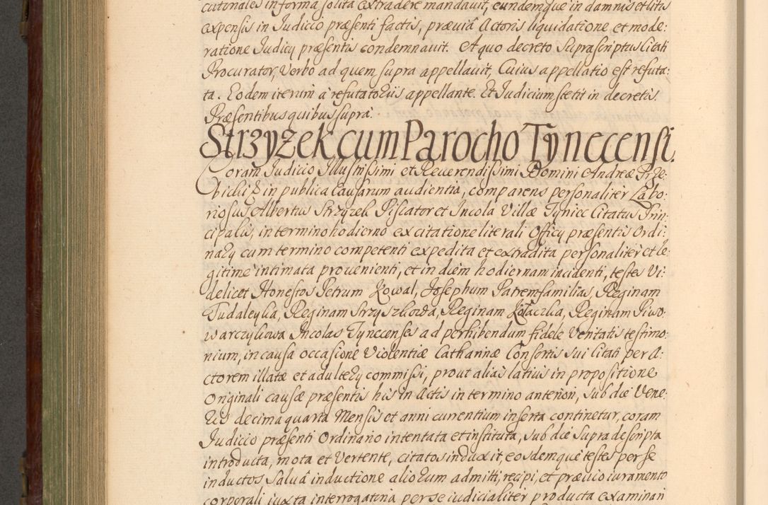 Zdjęcie nr 657 dla obiektu archiwalnego: Acta actorum episcopalium R. D. Andrea Trzebicki, episcopi Cracoviensis a mense Aprili 1675 ad Aprilem 1676 acticatorum. Volumen VI