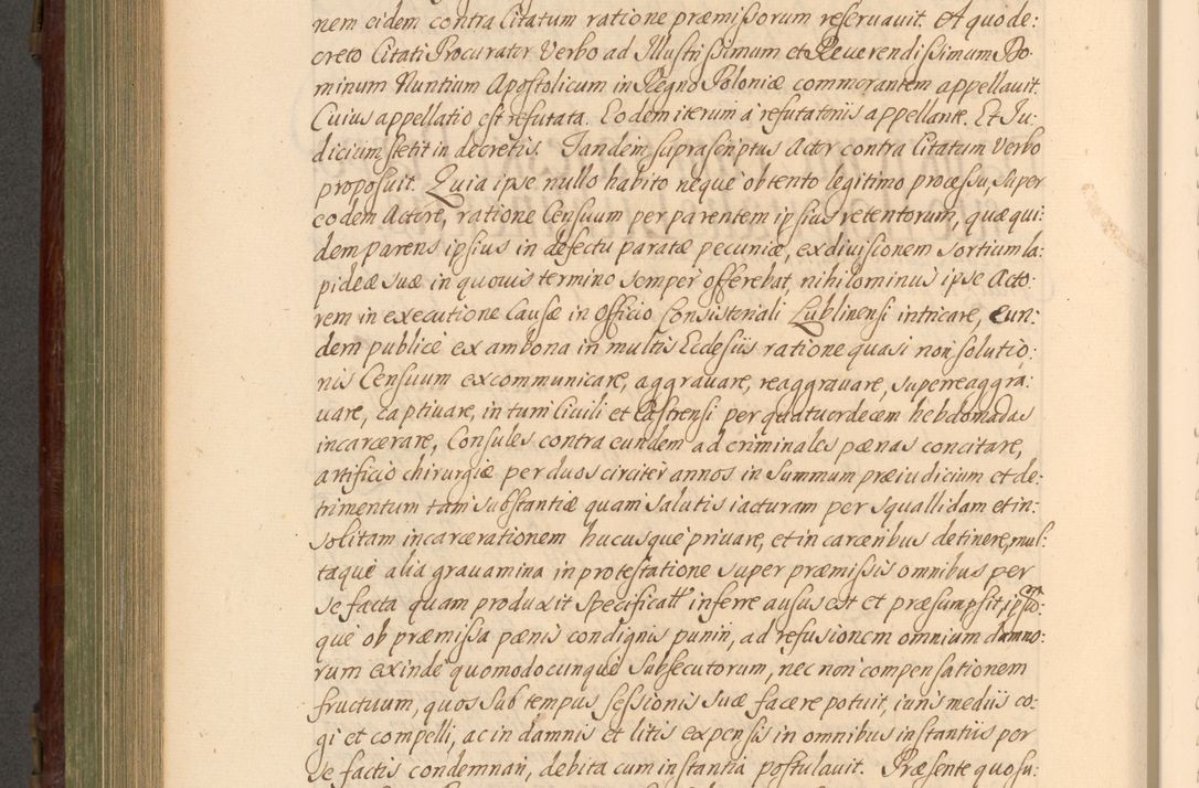 Zdjęcie nr 655 dla obiektu archiwalnego: Acta actorum episcopalium R. D. Andrea Trzebicki, episcopi Cracoviensis a mense Aprili 1675 ad Aprilem 1676 acticatorum. Volumen VI