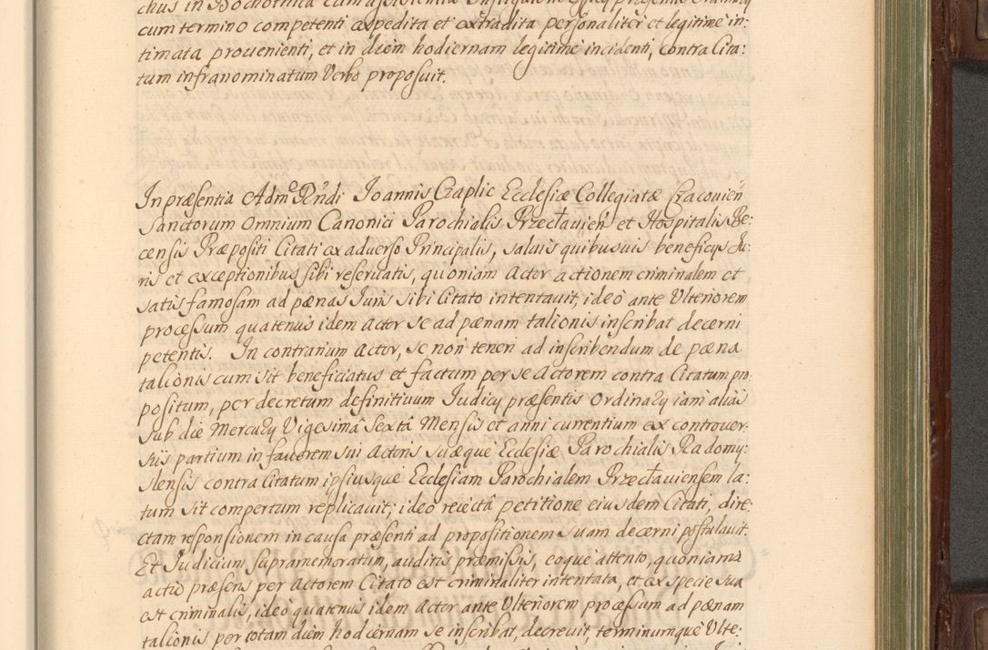 Zdjęcie nr 648 dla obiektu archiwalnego: Acta actorum episcopalium R. D. Andrea Trzebicki, episcopi Cracoviensis a mense Aprili 1675 ad Aprilem 1676 acticatorum. Volumen VI