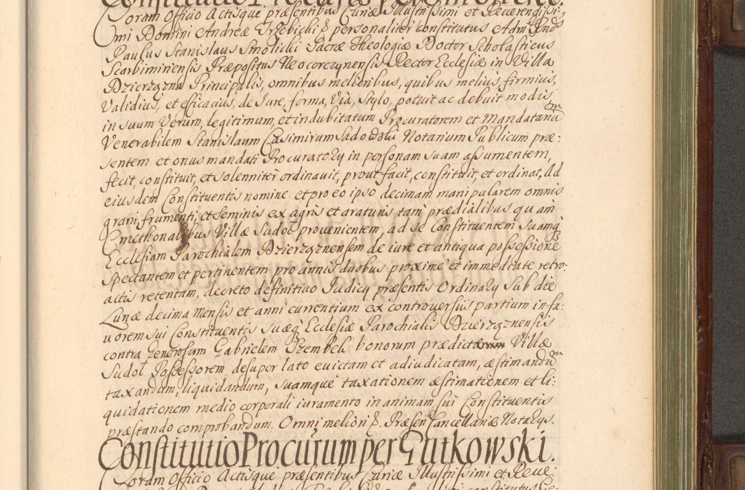 Zdjęcie nr 642 dla obiektu archiwalnego: Acta actorum episcopalium R. D. Andrea Trzebicki, episcopi Cracoviensis a mense Aprili 1675 ad Aprilem 1676 acticatorum. Volumen VI