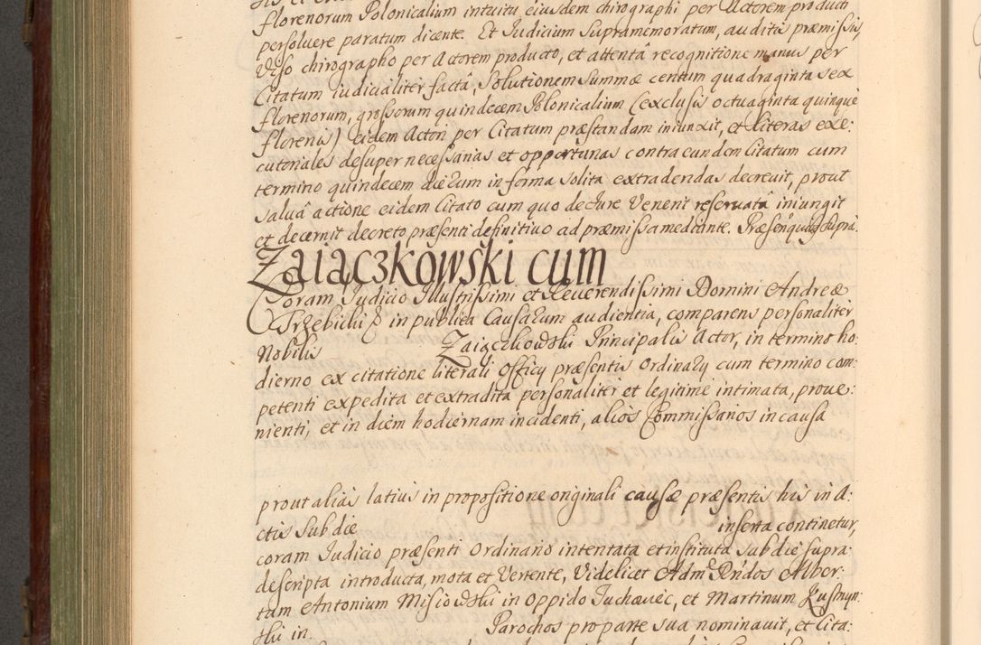 Zdjęcie nr 639 dla obiektu archiwalnego: Acta actorum episcopalium R. D. Andrea Trzebicki, episcopi Cracoviensis a mense Aprili 1675 ad Aprilem 1676 acticatorum. Volumen VI