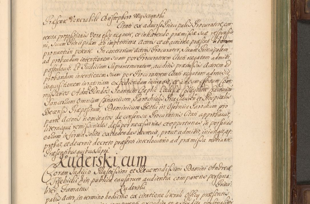 Zdjęcie nr 638 dla obiektu archiwalnego: Acta actorum episcopalium R. D. Andrea Trzebicki, episcopi Cracoviensis a mense Aprili 1675 ad Aprilem 1676 acticatorum. Volumen VI