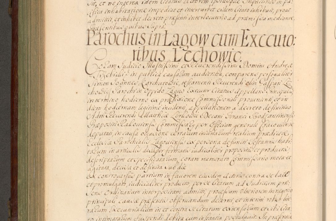 Zdjęcie nr 633 dla obiektu archiwalnego: Acta actorum episcopalium R. D. Andrea Trzebicki, episcopi Cracoviensis a mense Aprili 1675 ad Aprilem 1676 acticatorum. Volumen VI