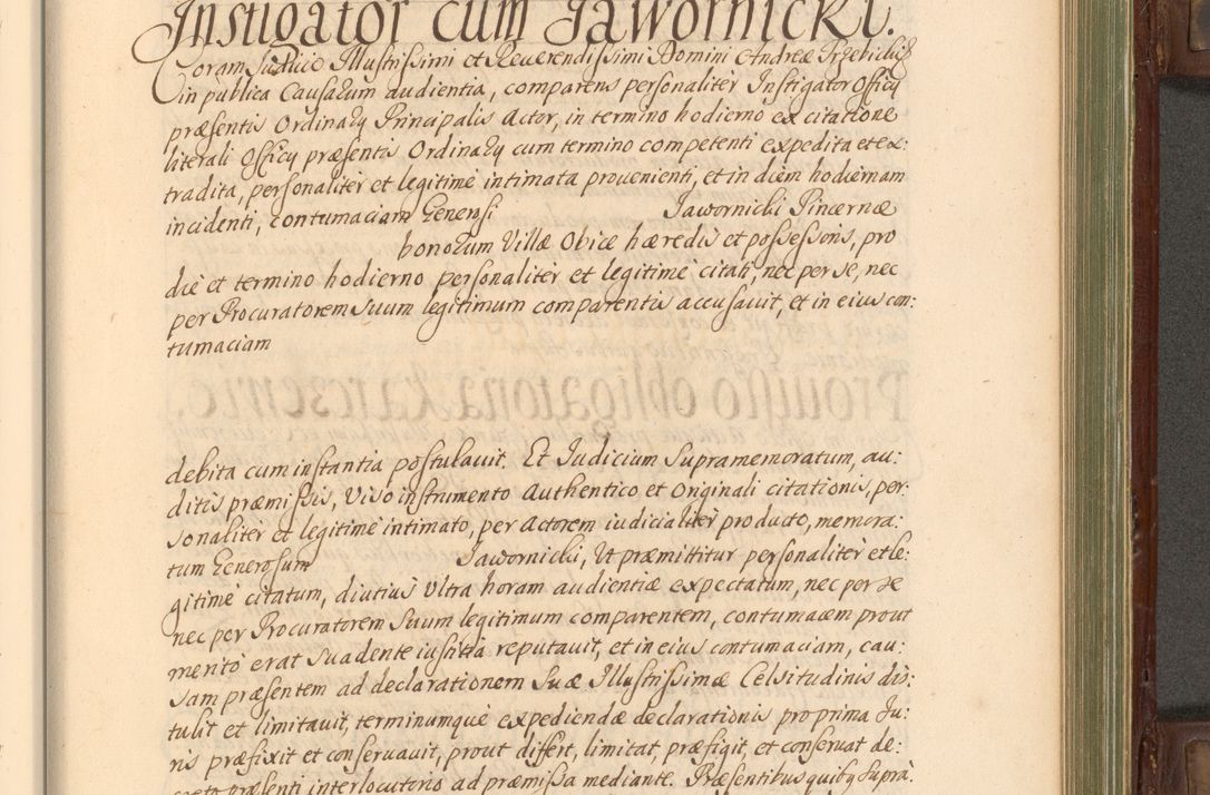 Zdjęcie nr 640 dla obiektu archiwalnego: Acta actorum episcopalium R. D. Andrea Trzebicki, episcopi Cracoviensis a mense Aprili 1675 ad Aprilem 1676 acticatorum. Volumen VI