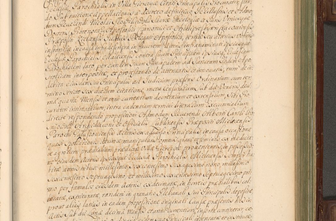 Zdjęcie nr 622 dla obiektu archiwalnego: Acta actorum episcopalium R. D. Andrea Trzebicki, episcopi Cracoviensis a mense Aprili 1675 ad Aprilem 1676 acticatorum. Volumen VI