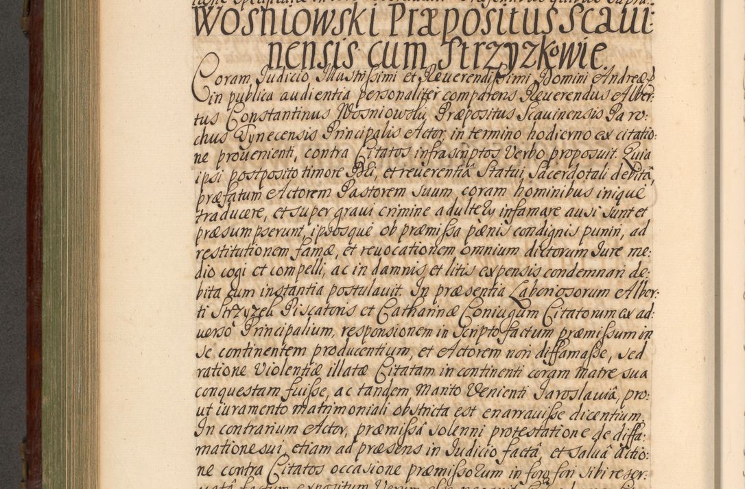 Zdjęcie nr 617 dla obiektu archiwalnego: Acta actorum episcopalium R. D. Andrea Trzebicki, episcopi Cracoviensis a mense Aprili 1675 ad Aprilem 1676 acticatorum. Volumen VI