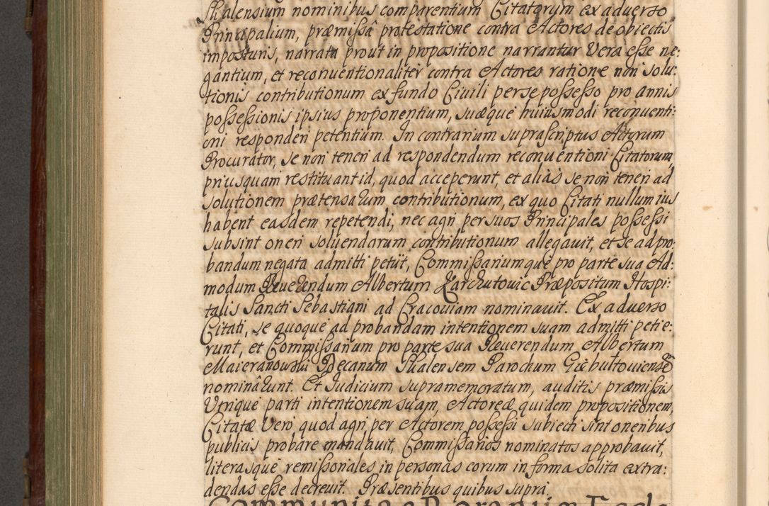 Zdjęcie nr 607 dla obiektu archiwalnego: Acta actorum episcopalium R. D. Andrea Trzebicki, episcopi Cracoviensis a mense Aprili 1675 ad Aprilem 1676 acticatorum. Volumen VI