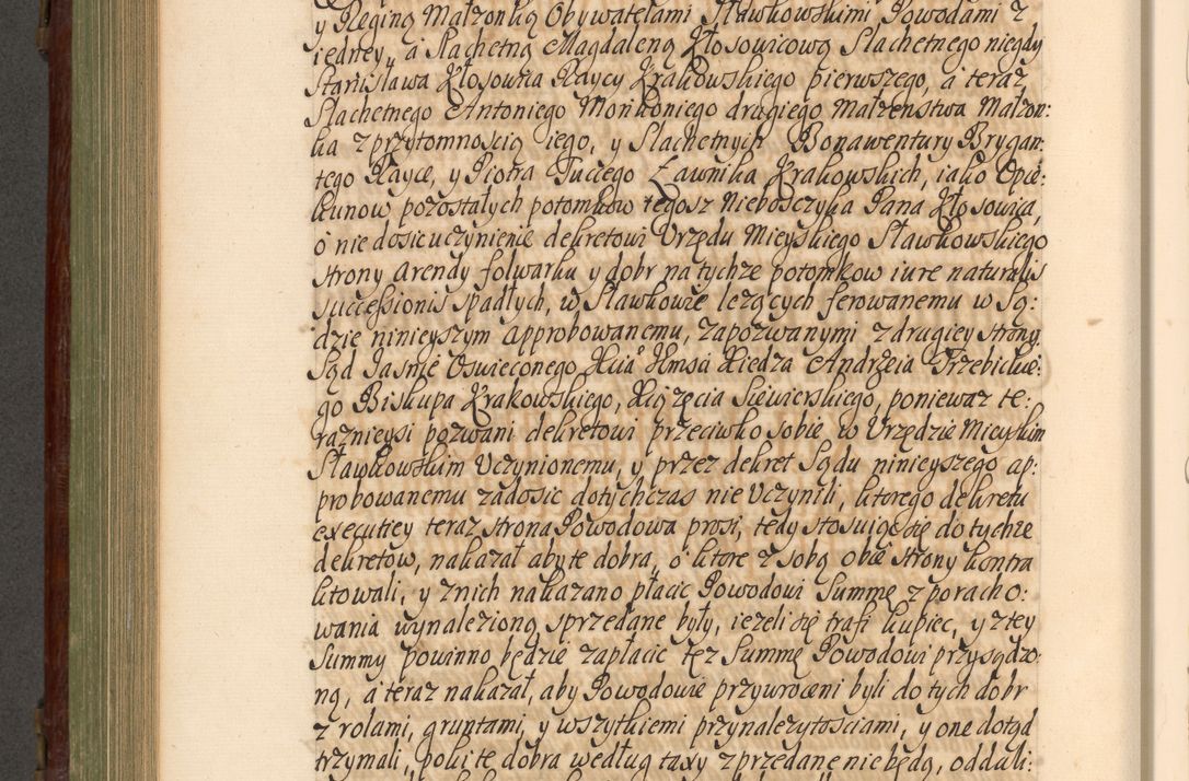 Zdjęcie nr 609 dla obiektu archiwalnego: Acta actorum episcopalium R. D. Andrea Trzebicki, episcopi Cracoviensis a mense Aprili 1675 ad Aprilem 1676 acticatorum. Volumen VI