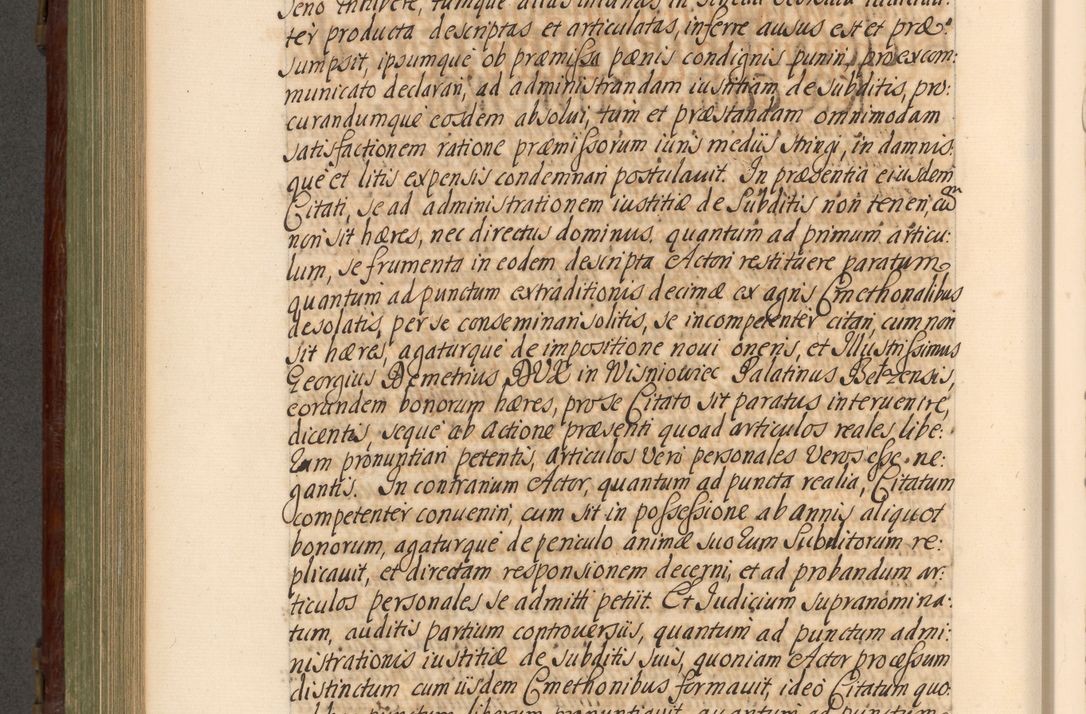 Zdjęcie nr 605 dla obiektu archiwalnego: Acta actorum episcopalium R. D. Andrea Trzebicki, episcopi Cracoviensis a mense Aprili 1675 ad Aprilem 1676 acticatorum. Volumen VI