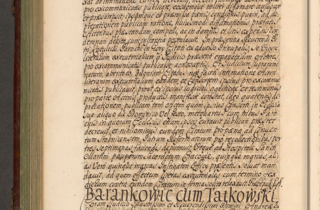 Zdjęcie nr 597 dla obiektu archiwalnego: Acta actorum episcopalium R. D. Andrea Trzebicki, episcopi Cracoviensis a mense Aprili 1675 ad Aprilem 1676 acticatorum. Volumen VI