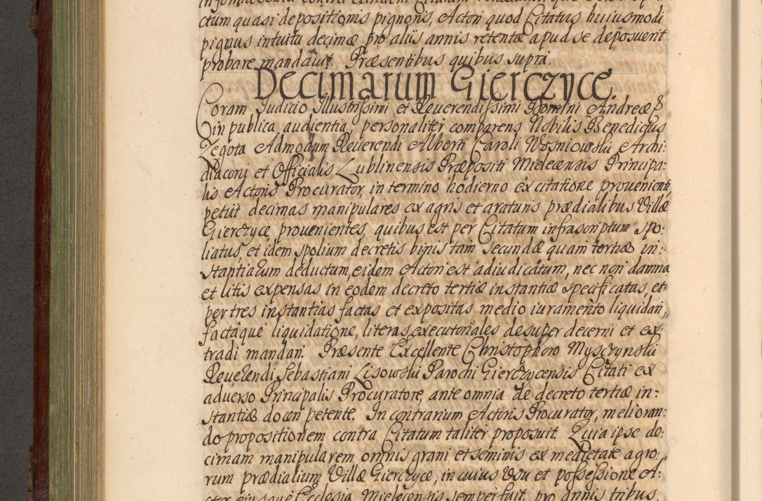 Zdjęcie nr 589 dla obiektu archiwalnego: Acta actorum episcopalium R. D. Andrea Trzebicki, episcopi Cracoviensis a mense Aprili 1675 ad Aprilem 1676 acticatorum. Volumen VI