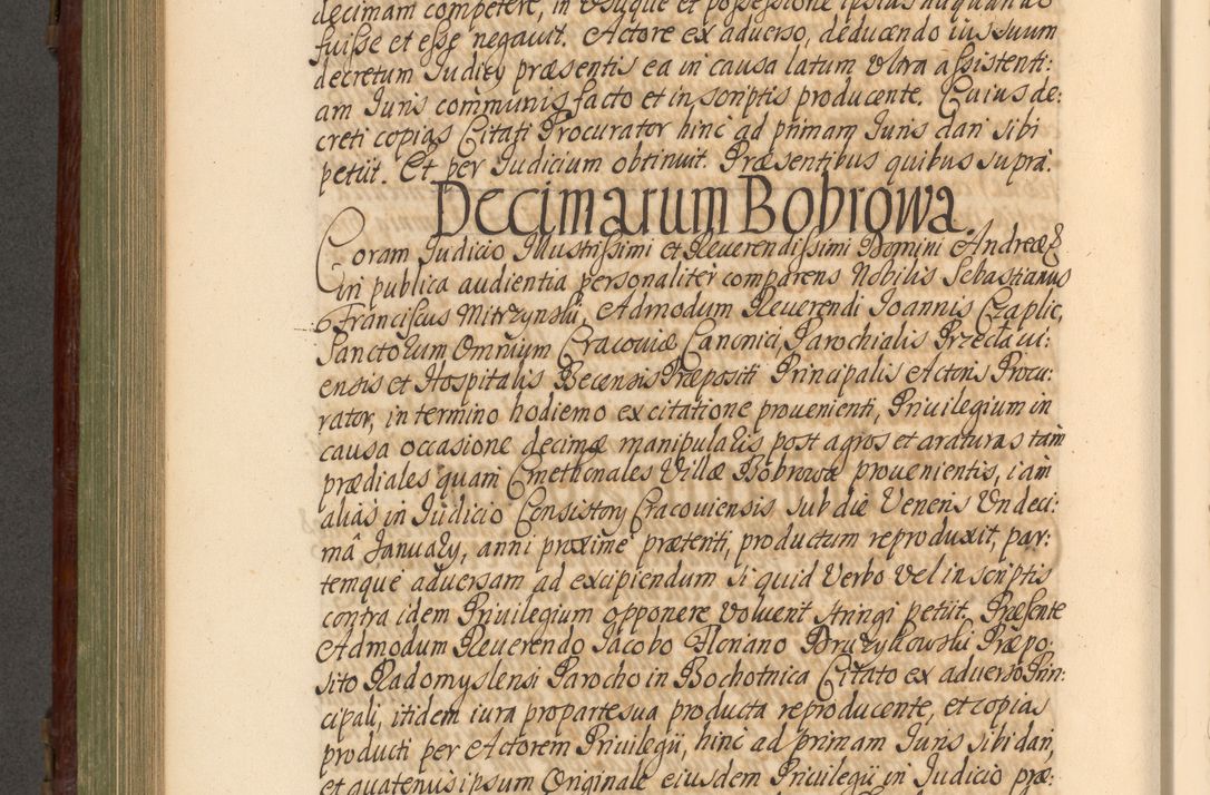 Zdjęcie nr 591 dla obiektu archiwalnego: Acta actorum episcopalium R. D. Andrea Trzebicki, episcopi Cracoviensis a mense Aprili 1675 ad Aprilem 1676 acticatorum. Volumen VI