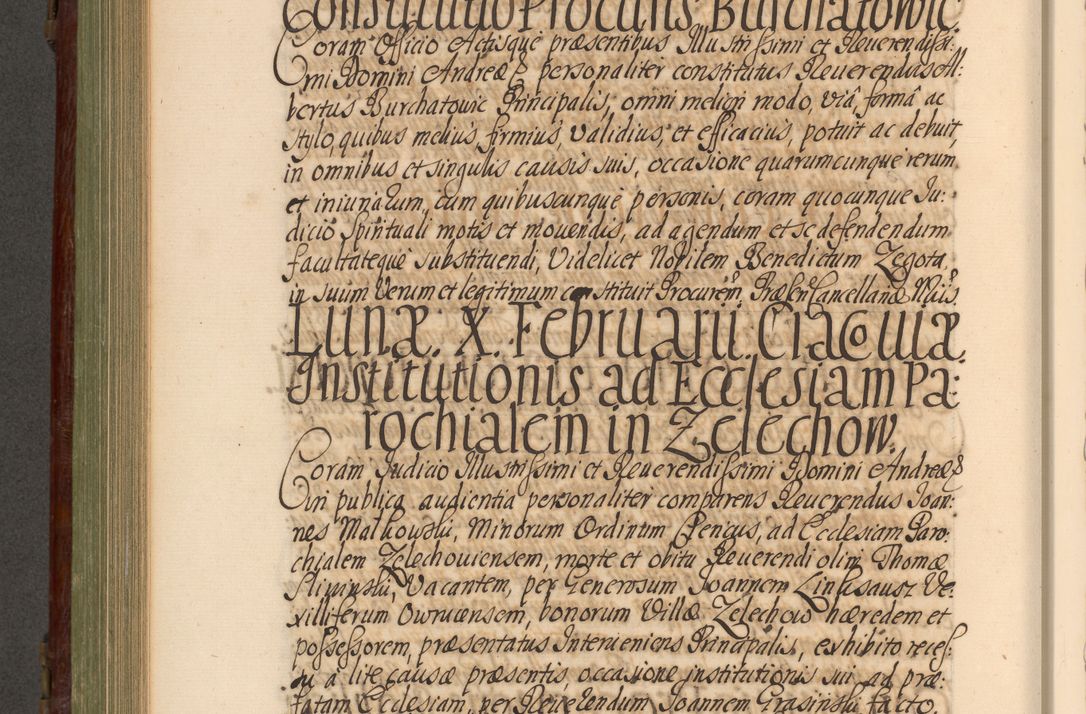 Zdjęcie nr 587 dla obiektu archiwalnego: Acta actorum episcopalium R. D. Andrea Trzebicki, episcopi Cracoviensis a mense Aprili 1675 ad Aprilem 1676 acticatorum. Volumen VI