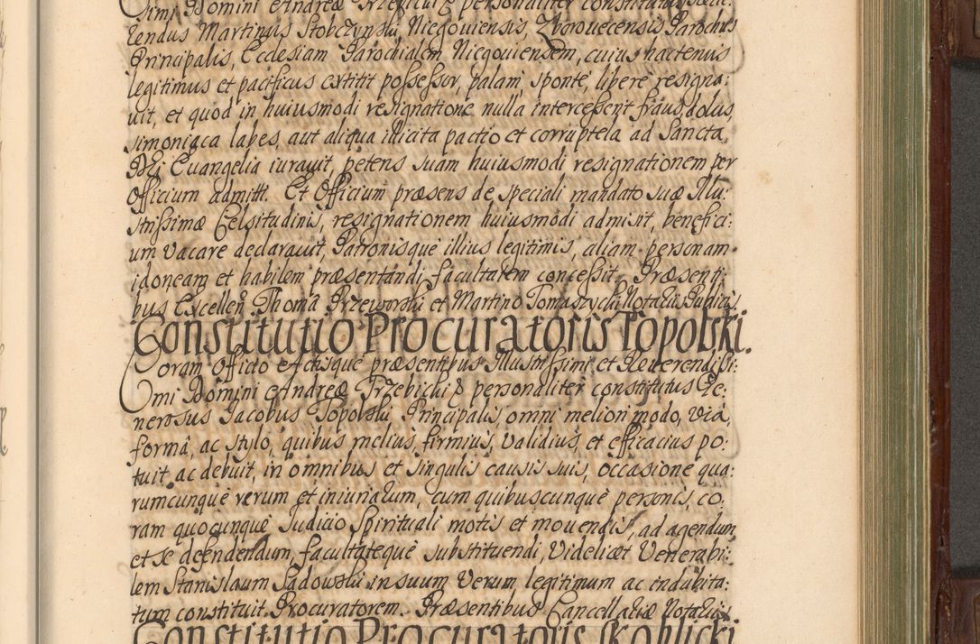 Zdjęcie nr 586 dla obiektu archiwalnego: Acta actorum episcopalium R. D. Andrea Trzebicki, episcopi Cracoviensis a mense Aprili 1675 ad Aprilem 1676 acticatorum. Volumen VI