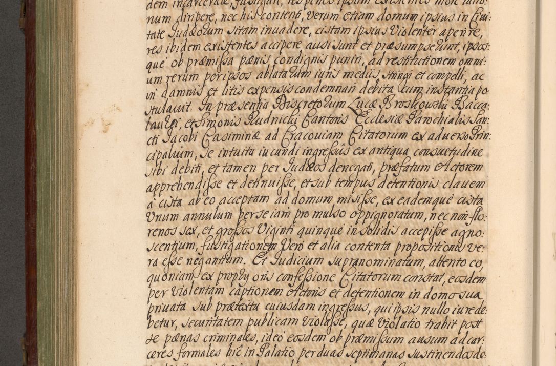 Zdjęcie nr 583 dla obiektu archiwalnego: Acta actorum episcopalium R. D. Andrea Trzebicki, episcopi Cracoviensis a mense Aprili 1675 ad Aprilem 1676 acticatorum. Volumen VI