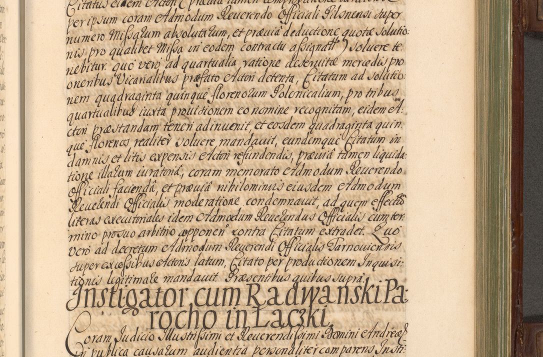 Zdjęcie nr 558 dla obiektu archiwalnego: Acta actorum episcopalium R. D. Andrea Trzebicki, episcopi Cracoviensis a mense Aprili 1675 ad Aprilem 1676 acticatorum. Volumen VI