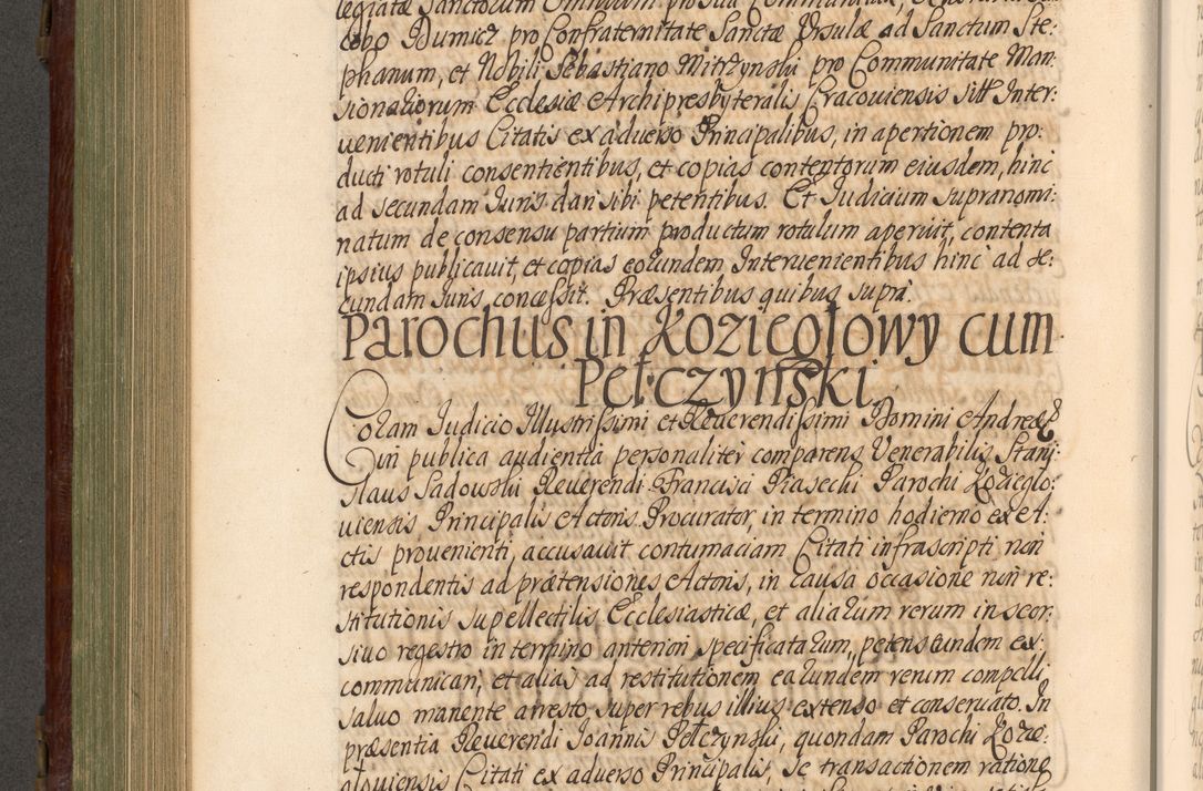 Zdjęcie nr 551 dla obiektu archiwalnego: Acta actorum episcopalium R. D. Andrea Trzebicki, episcopi Cracoviensis a mense Aprili 1675 ad Aprilem 1676 acticatorum. Volumen VI