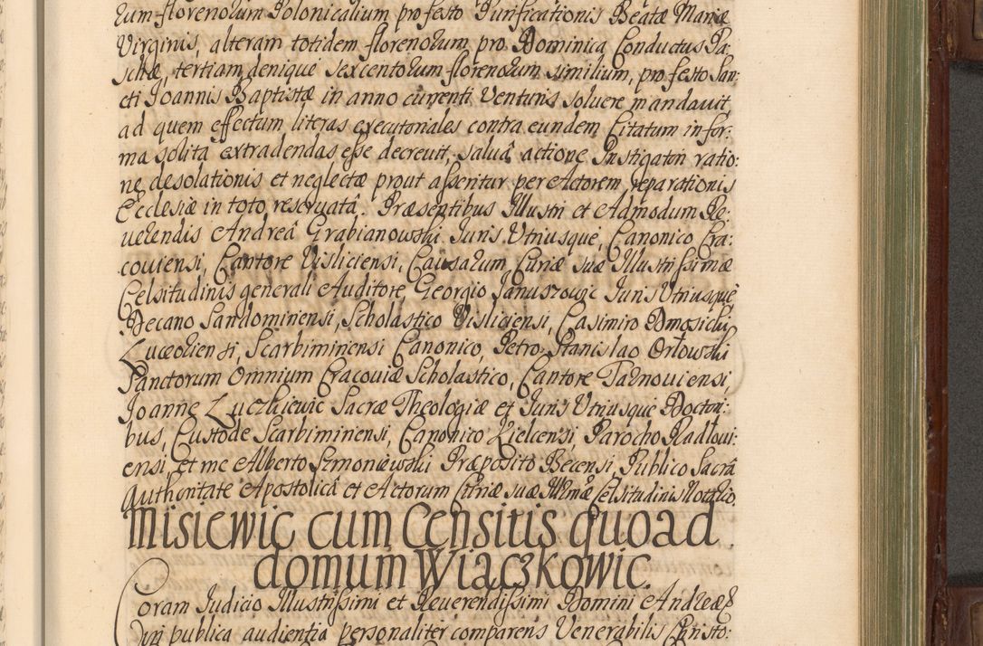 Zdjęcie nr 550 dla obiektu archiwalnego: Acta actorum episcopalium R. D. Andrea Trzebicki, episcopi Cracoviensis a mense Aprili 1675 ad Aprilem 1676 acticatorum. Volumen VI