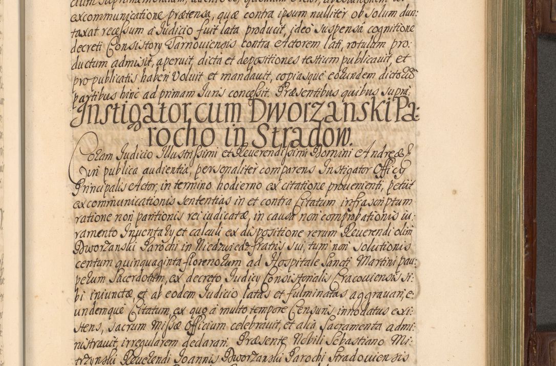 Zdjęcie nr 546 dla obiektu archiwalnego: Acta actorum episcopalium R. D. Andrea Trzebicki, episcopi Cracoviensis a mense Aprili 1675 ad Aprilem 1676 acticatorum. Volumen VI