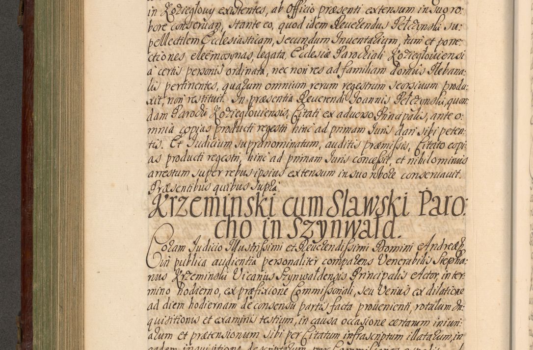 Zdjęcie nr 545 dla obiektu archiwalnego: Acta actorum episcopalium R. D. Andrea Trzebicki, episcopi Cracoviensis a mense Aprili 1675 ad Aprilem 1676 acticatorum. Volumen VI
