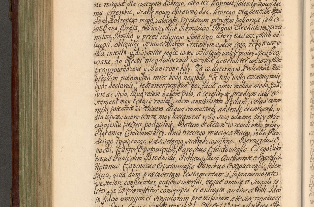 Zdjęcie nr 527 dla obiektu archiwalnego: Acta actorum episcopalium R. D. Andrea Trzebicki, episcopi Cracoviensis a mense Aprili 1675 ad Aprilem 1676 acticatorum. Volumen VI