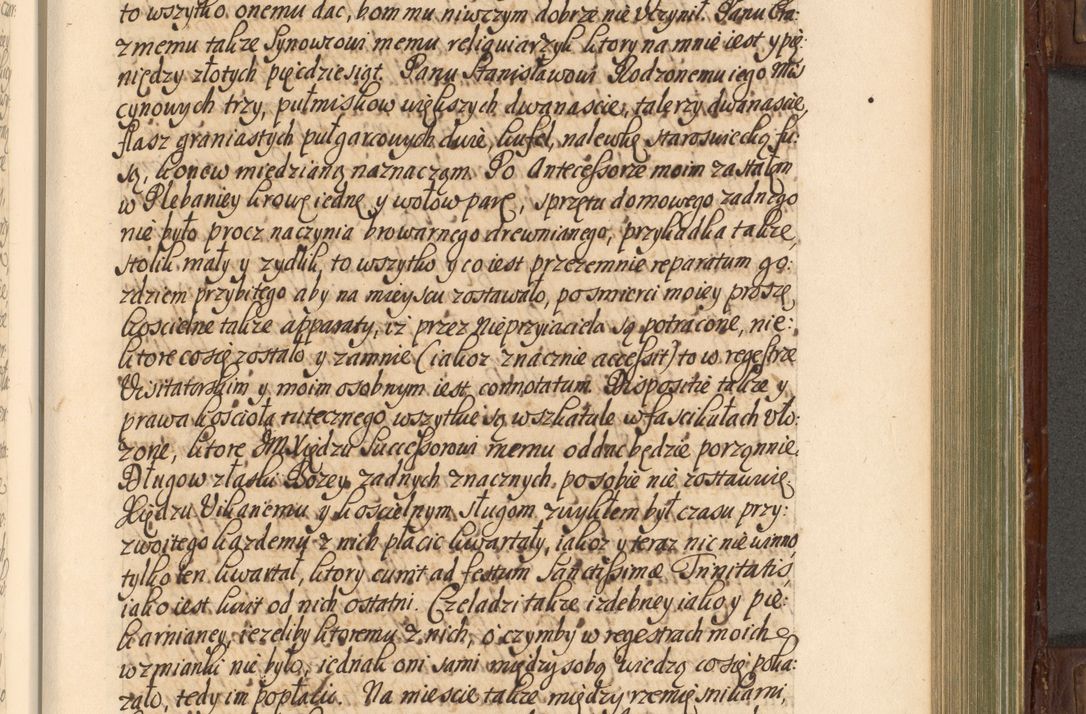 Zdjęcie nr 524 dla obiektu archiwalnego: Acta actorum episcopalium R. D. Andrea Trzebicki, episcopi Cracoviensis a mense Aprili 1675 ad Aprilem 1676 acticatorum. Volumen VI