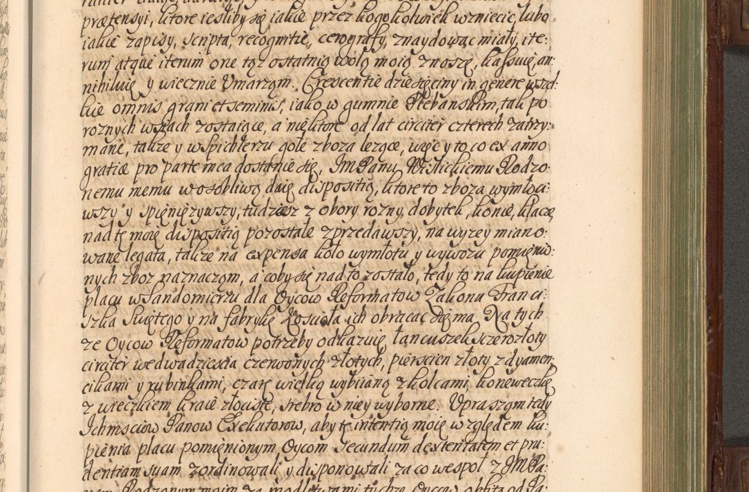 Zdjęcie nr 522 dla obiektu archiwalnego: Acta actorum episcopalium R. D. Andrea Trzebicki, episcopi Cracoviensis a mense Aprili 1675 ad Aprilem 1676 acticatorum. Volumen VI
