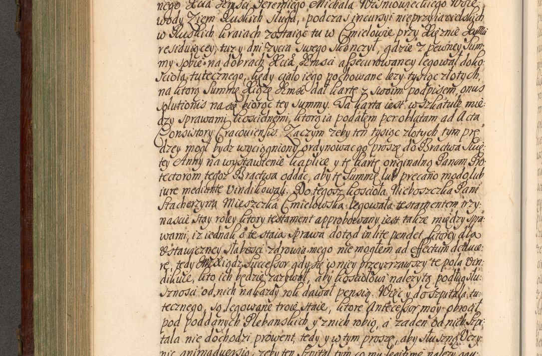 Zdjęcie nr 521 dla obiektu archiwalnego: Acta actorum episcopalium R. D. Andrea Trzebicki, episcopi Cracoviensis a mense Aprili 1675 ad Aprilem 1676 acticatorum. Volumen VI