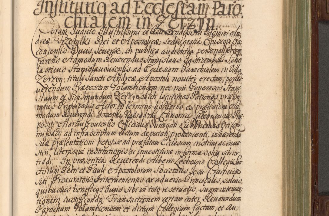 Zdjęcie nr 514 dla obiektu archiwalnego: Acta actorum episcopalium R. D. Andrea Trzebicki, episcopi Cracoviensis a mense Aprili 1675 ad Aprilem 1676 acticatorum. Volumen VI