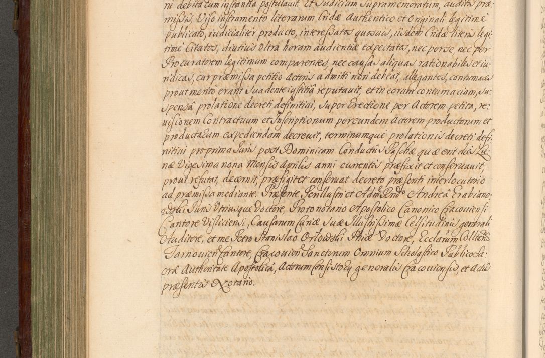 Zdjęcie nr 505 dla obiektu archiwalnego: Acta actorum episcopalium R. D. Andrea Trzebicki, episcopi Cracoviensis a mense Aprili 1675 ad Aprilem 1676 acticatorum. Volumen VI