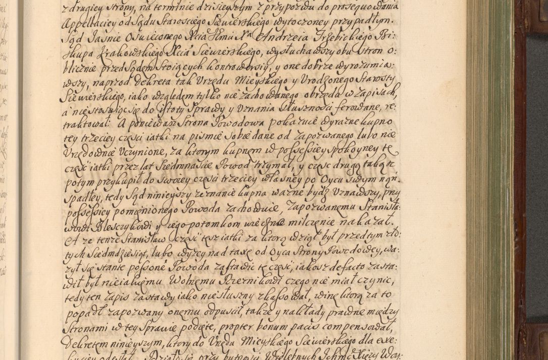 Zdjęcie nr 506 dla obiektu archiwalnego: Acta actorum episcopalium R. D. Andrea Trzebicki, episcopi Cracoviensis a mense Aprili 1675 ad Aprilem 1676 acticatorum. Volumen VI