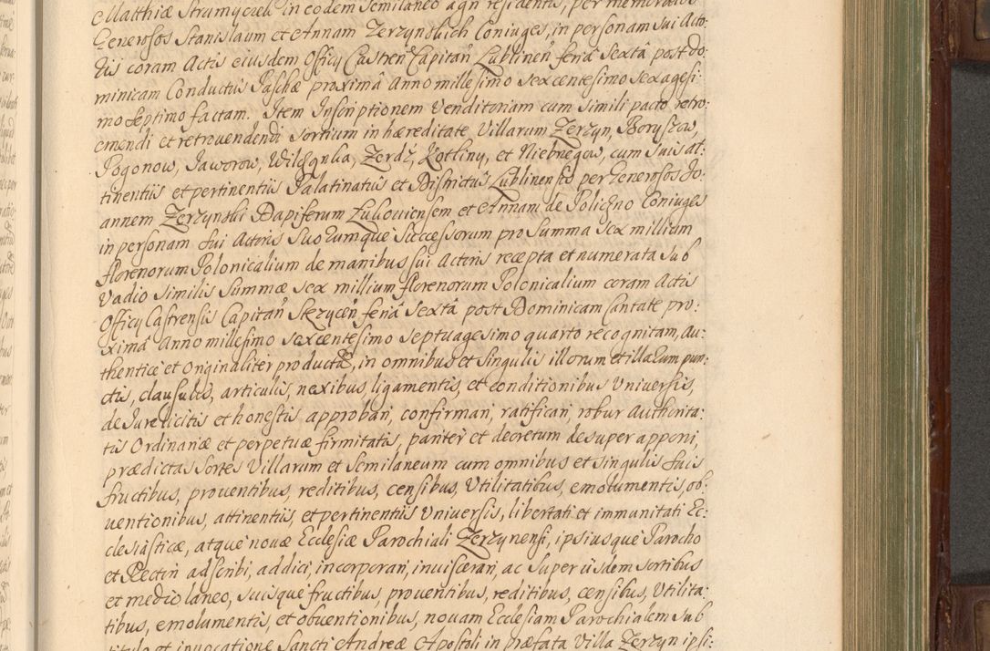 Zdjęcie nr 504 dla obiektu archiwalnego: Acta actorum episcopalium R. D. Andrea Trzebicki, episcopi Cracoviensis a mense Aprili 1675 ad Aprilem 1676 acticatorum. Volumen VI