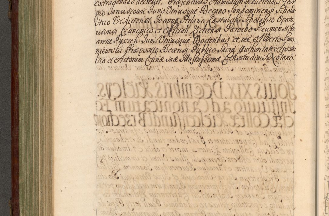 Zdjęcie nr 501 dla obiektu archiwalnego: Acta actorum episcopalium R. D. Andrea Trzebicki, episcopi Cracoviensis a mense Aprili 1675 ad Aprilem 1676 acticatorum. Volumen VI