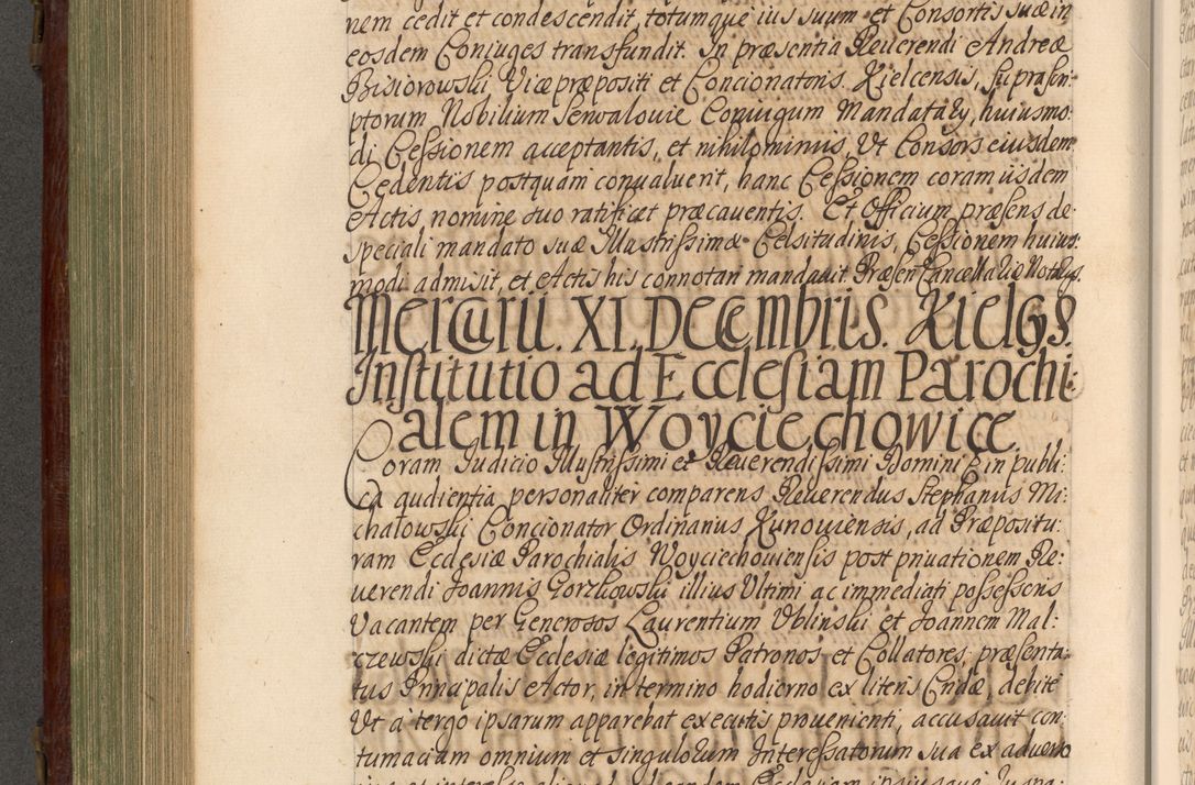 Zdjęcie nr 497 dla obiektu archiwalnego: Acta actorum episcopalium R. D. Andrea Trzebicki, episcopi Cracoviensis a mense Aprili 1675 ad Aprilem 1676 acticatorum. Volumen VI