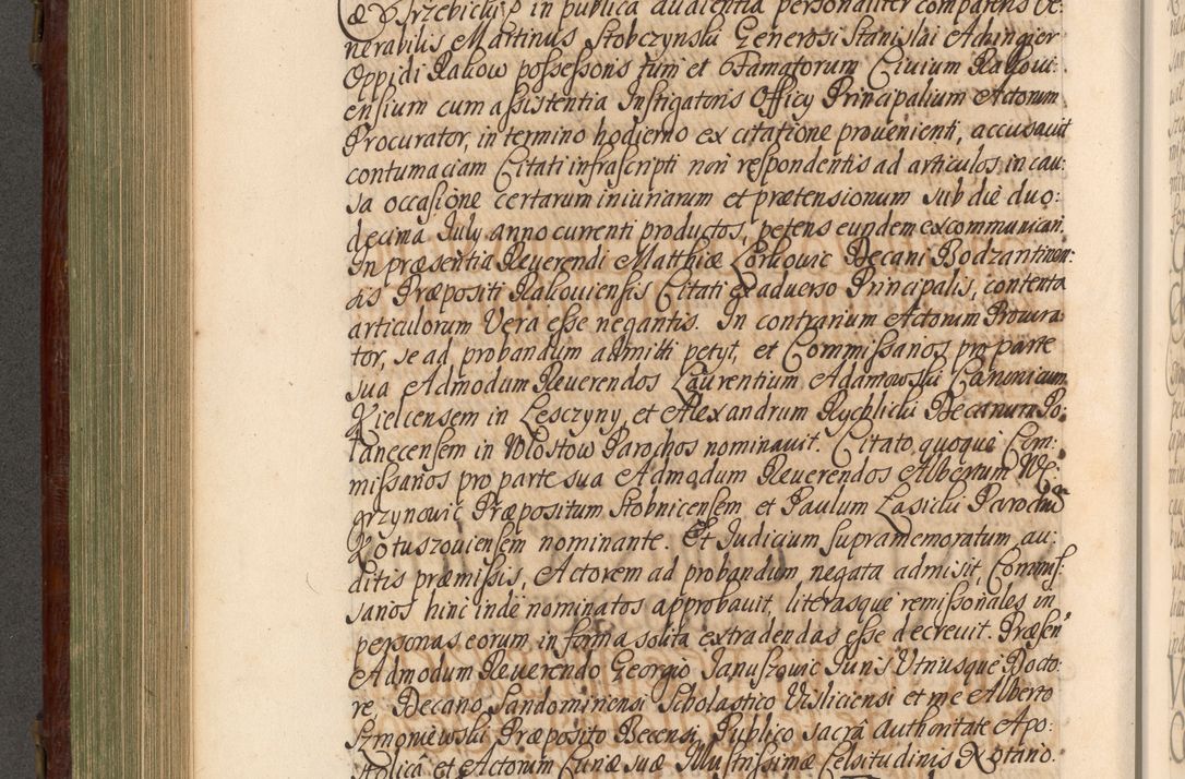 Zdjęcie nr 495 dla obiektu archiwalnego: Acta actorum episcopalium R. D. Andrea Trzebicki, episcopi Cracoviensis a mense Aprili 1675 ad Aprilem 1676 acticatorum. Volumen VI