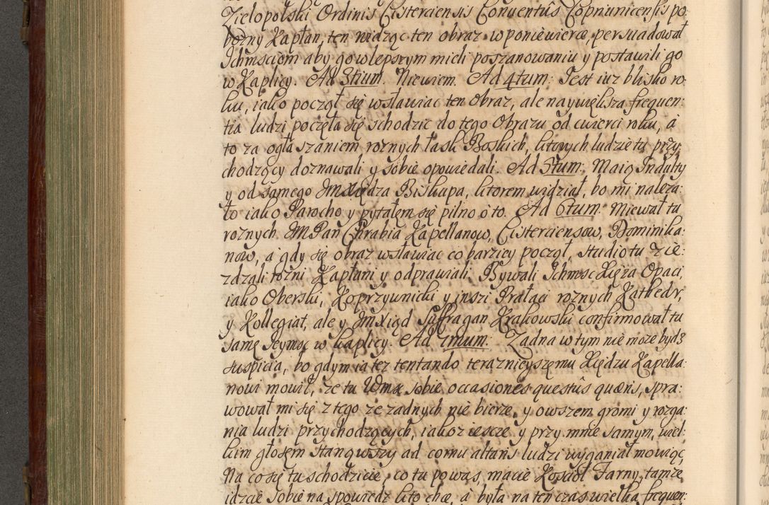 Zdjęcie nr 487 dla obiektu archiwalnego: Acta actorum episcopalium R. D. Andrea Trzebicki, episcopi Cracoviensis a mense Aprili 1675 ad Aprilem 1676 acticatorum. Volumen VI