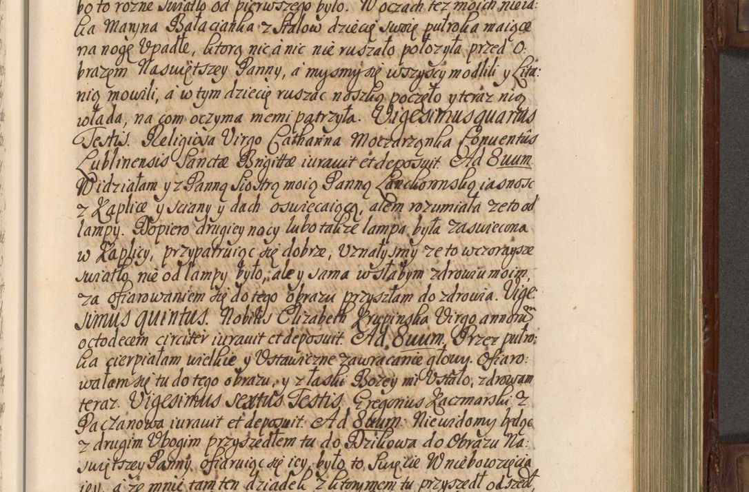 Zdjęcie nr 486 dla obiektu archiwalnego: Acta actorum episcopalium R. D. Andrea Trzebicki, episcopi Cracoviensis a mense Aprili 1675 ad Aprilem 1676 acticatorum. Volumen VI