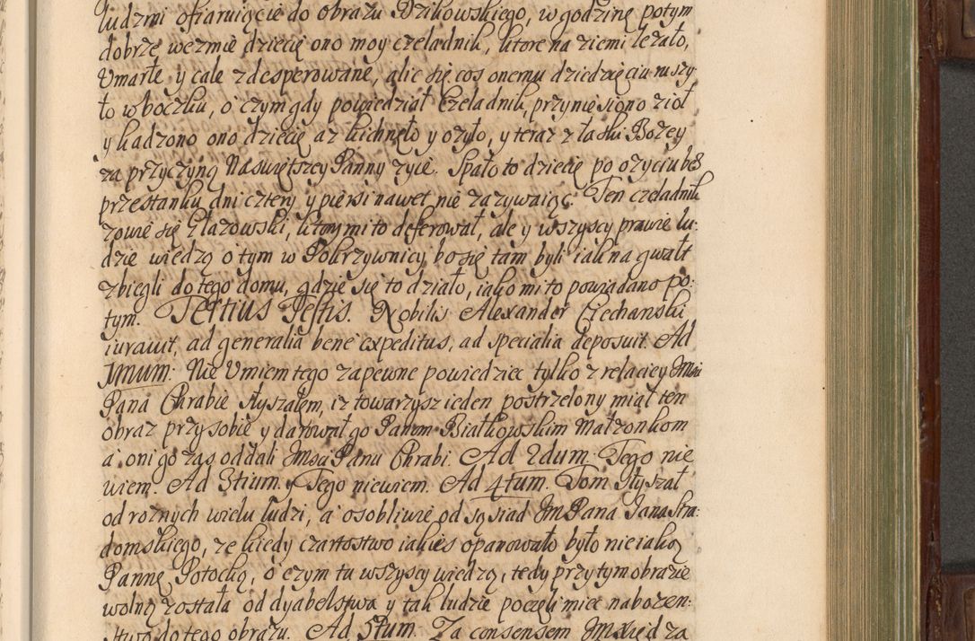 Zdjęcie nr 472 dla obiektu archiwalnego: Acta actorum episcopalium R. D. Andrea Trzebicki, episcopi Cracoviensis a mense Aprili 1675 ad Aprilem 1676 acticatorum. Volumen VI