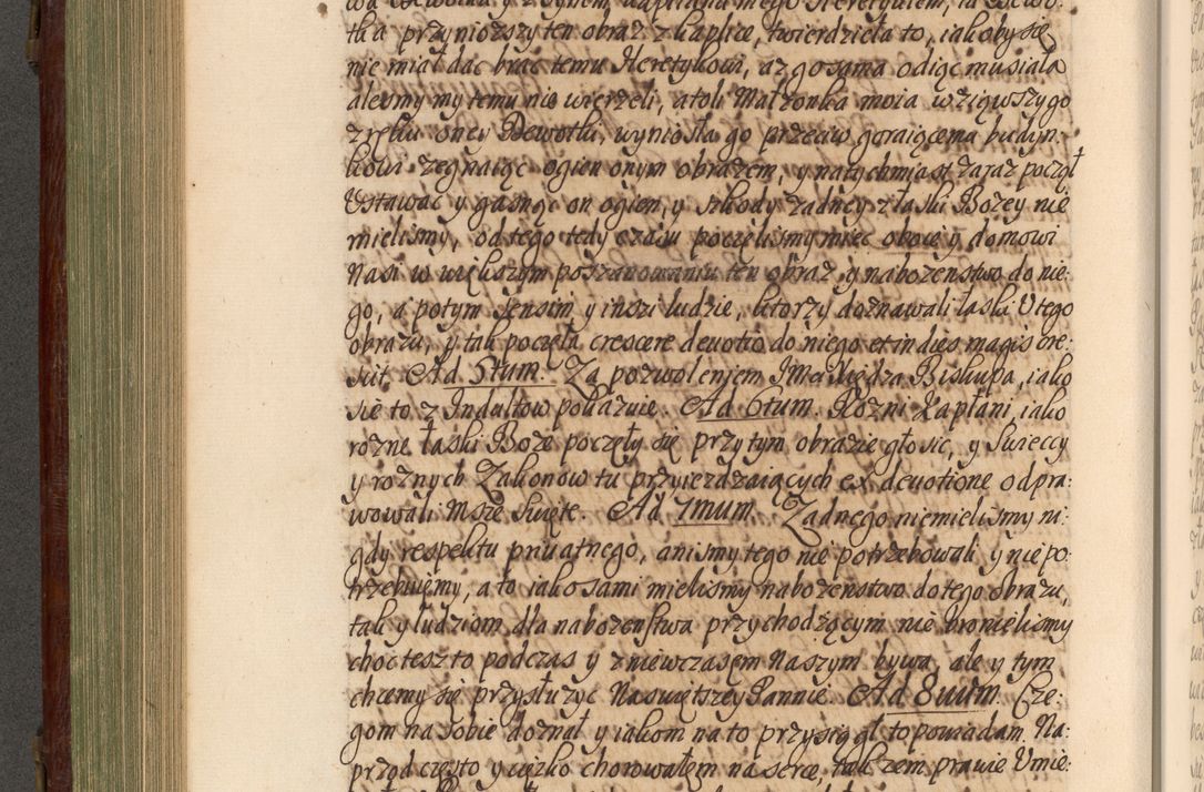 Zdjęcie nr 469 dla obiektu archiwalnego: Acta actorum episcopalium R. D. Andrea Trzebicki, episcopi Cracoviensis a mense Aprili 1675 ad Aprilem 1676 acticatorum. Volumen VI