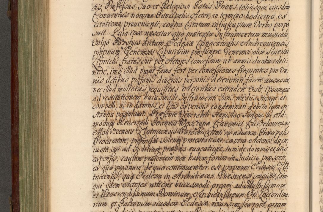 Zdjęcie nr 465 dla obiektu archiwalnego: Acta actorum episcopalium R. D. Andrea Trzebicki, episcopi Cracoviensis a mense Aprili 1675 ad Aprilem 1676 acticatorum. Volumen VI
