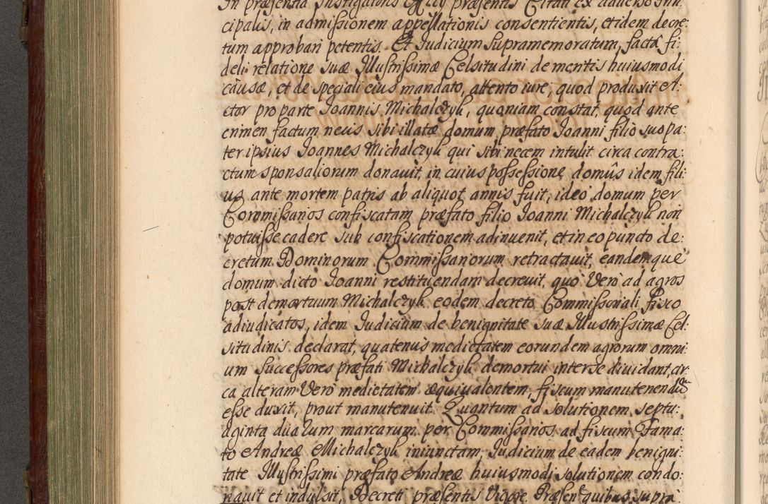 Zdjęcie nr 455 dla obiektu archiwalnego: Acta actorum episcopalium R. D. Andrea Trzebicki, episcopi Cracoviensis a mense Aprili 1675 ad Aprilem 1676 acticatorum. Volumen VI