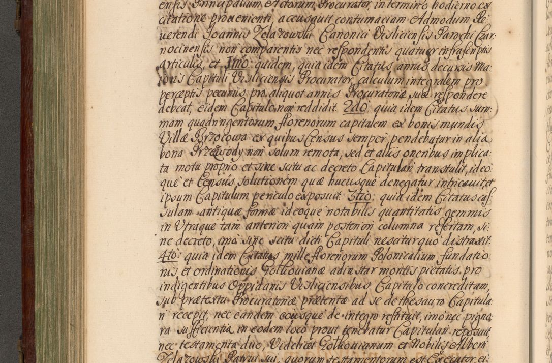 Zdjęcie nr 453 dla obiektu archiwalnego: Acta actorum episcopalium R. D. Andrea Trzebicki, episcopi Cracoviensis a mense Aprili 1675 ad Aprilem 1676 acticatorum. Volumen VI