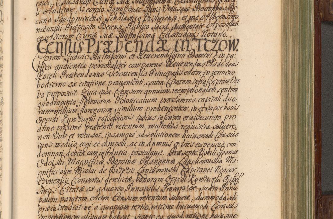 Zdjęcie nr 452 dla obiektu archiwalnego: Acta actorum episcopalium R. D. Andrea Trzebicki, episcopi Cracoviensis a mense Aprili 1675 ad Aprilem 1676 acticatorum. Volumen VI